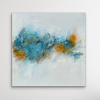 "Escape the ordinary III" by Kirsten Schankweiler is a bold and uplifting abstract that dares the viewer to break free from routine. Vivid orange bursts through layers of tranquil blue, symbolizing moments of spontaneity and courage amidst calm.

Escape the ordinary III - 80 x 80 cm - acrylic on canvas - 2021

 #KirstenSchankweiler #AbstractAdventure #BreakFreeArt #BlueOrangeWhite #ContemporaryAbstract #ModernArt #ArtWithEnergy #VisualEscape #BoldBrushwork #ArtCollectors #LiveColorfully